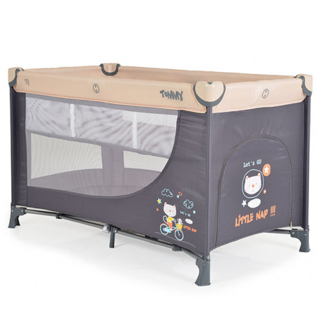 Moni Folding cot 2 level TOMMY Beige from Pakostnik