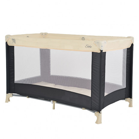 Moni Folding cot SOLO 1 level Beige from Pakostnik