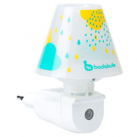Badabulle Wall Night Light Blue Drops from Pakostnik