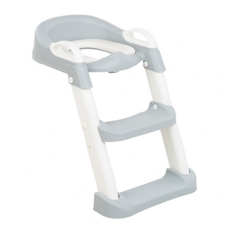 Kikkaboo Toilet seat with ladder LEA Grey from Pakostnik