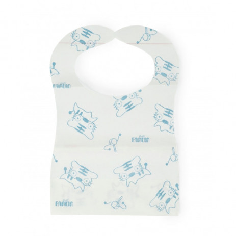 Farlin Disposable Baby Paper Bib 12 psc Blue pictures from Pakostnik