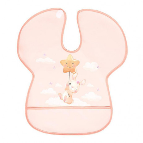 Sevi bebe Large Bib PEVA 4m+ Bunny from Pakostnik