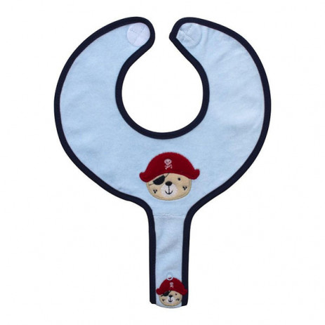 Sevi bebe Bib with pacifier holder from Pakostnik