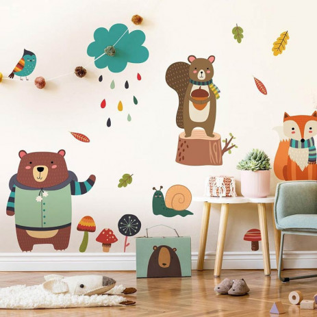 Alma Stickers for children's room LK054 from Pakostnik