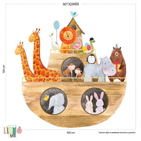 Alma Stickers for children's room LK074 from Pakostnik