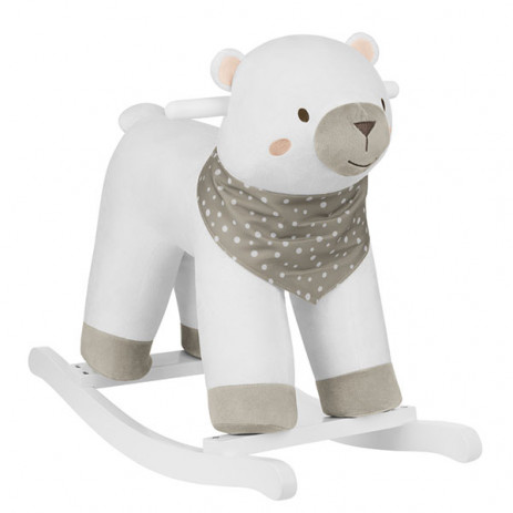 Kikkaboo Soft rocking toy 18m+ WHITE BEAR from Pakostnik