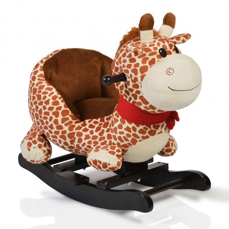 Moni Toys Plush rocking animal Giraffe from Pakostnik