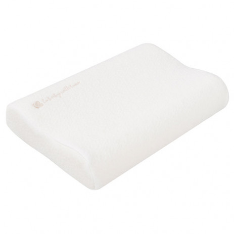 Kikkaboo Memory ventilated pillow 34 x 25 x 6 cm (12-36m) Airknit White from Pakostnik