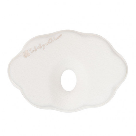 Kikkaboo Memory ergonomic pillow CLOUD Airknit White from Pakostnik