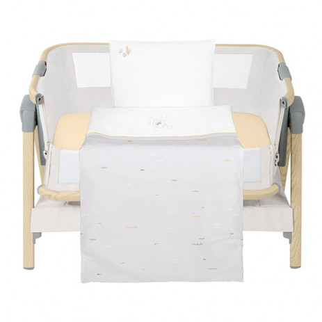 Kikkaboo Baby sleeping set for mini cot 5 parts Seally Me from Pakostnik
