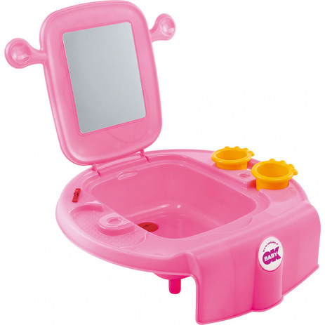 OK Baby Space pink mini sink from Pakostnik