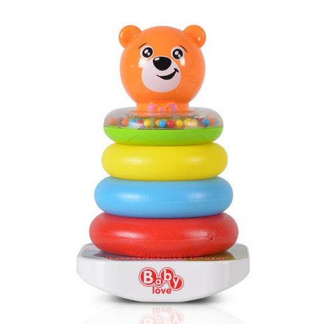 Moni Toys Toy rings Bear and Deer Rings from Pakostnik
