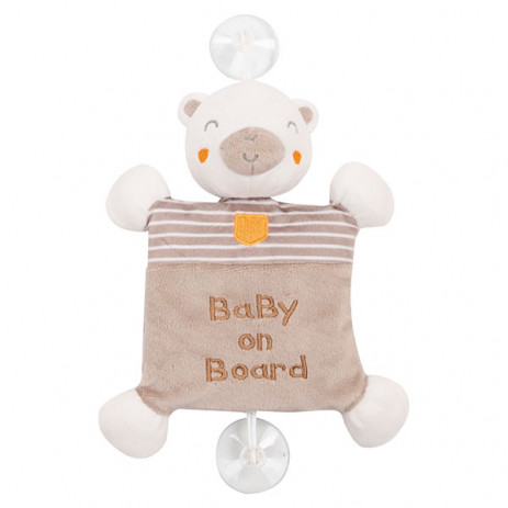 Kikkaboo Car toy BABY ON BOARD 26cm MY TEDDY 0m+ from Pakostnik