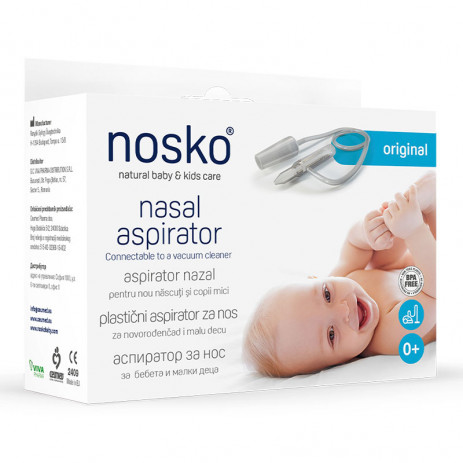 Nosko Baby Nose Aspirator PLASTIC from Pakostnik