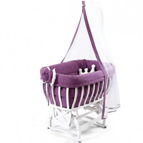 Tahterevalli Bed - Cradle Culle 0-12 months Purple from Pakostnik
