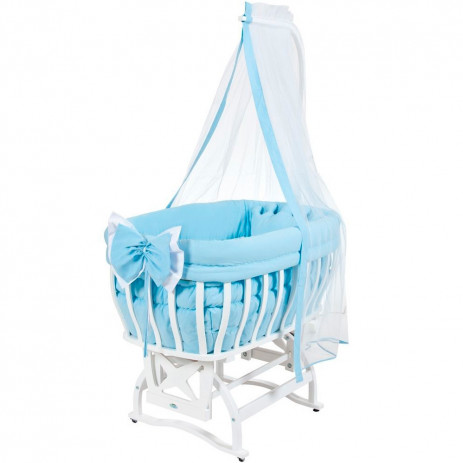 Tahterevalli Bed - Cradle Culle 0-12 months Light blue from Pakostnik