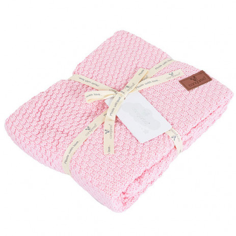 Cangaroo Baby knitted blanket 80x100cm (in box) POPCORN from Pakostnik