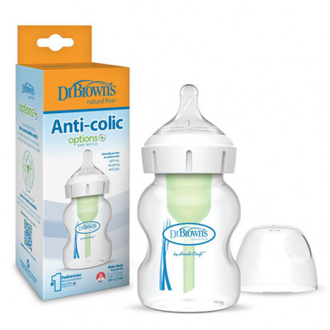 Dr.Brown's Feeding bottle WIDE-NECK Options+ 150 ml from Pakostnik