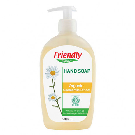 Friendly Organic Natural hand soap with chamomile extract 500ml. from Pakostnik