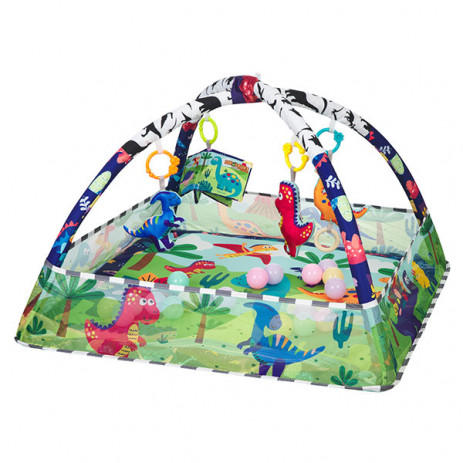 Kikkaboo Active gymnastics with 18 balls (0-36m) Dino Forest from Pakostnik