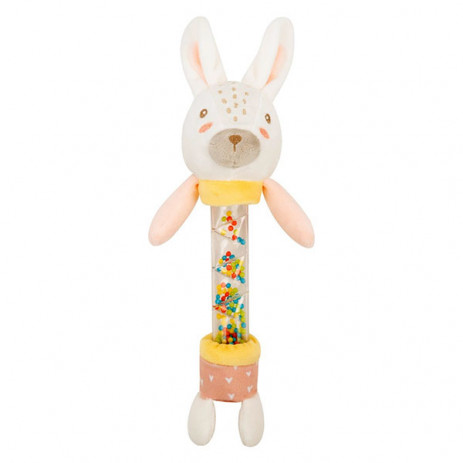 Kikkaboo Soft rattle with balls 30cm RABBITS IN LOVE 0m+ from Pakostnik
