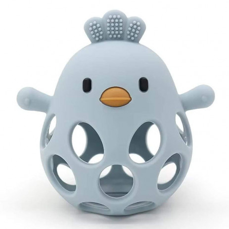 babyhome Silicone teether 3m+ Blue BH04 from Pakostnik