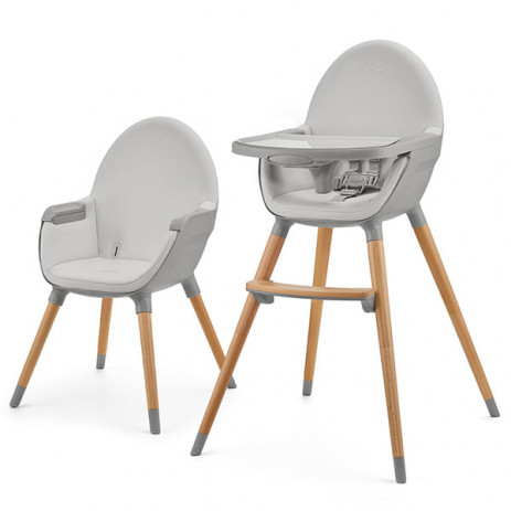 KinderKraft High chair 2in1 FINI 2 Grey from Pakostnik
