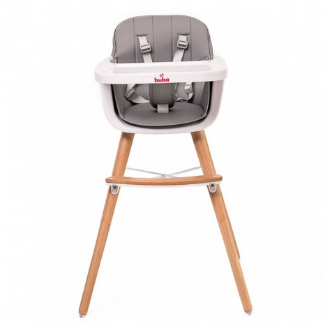 Buba Highchair CARINO 2 in 1 Grey from Pakostnik