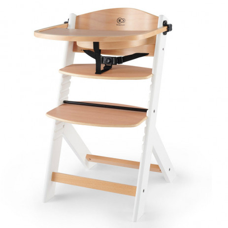 KinderKraft ENOCK High Chair Wooden/White Legs from Pakostnik