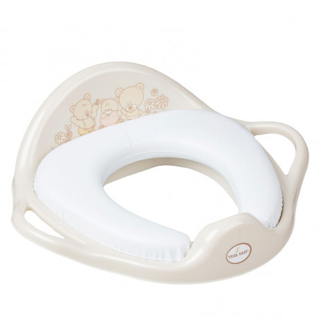 Tega Baby Toilet seat soft BEAR Beige from Pakostnik