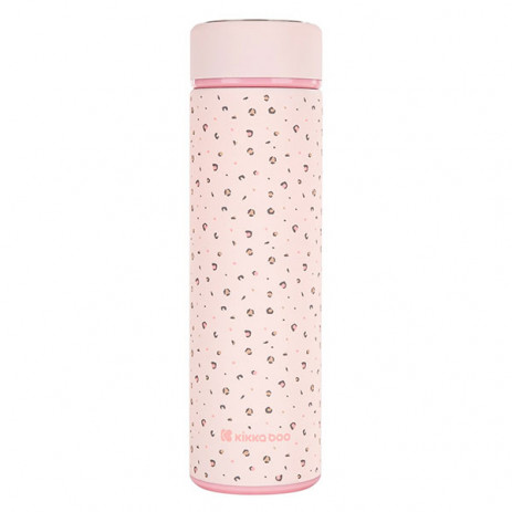 Kikkaboo Thermos with soft coating SAVANNA 500ml Pink from Pakostnik