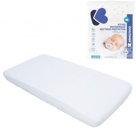 Kikkaboo Mattress protector with board 60x120x15cm Hearts from Pakostnik