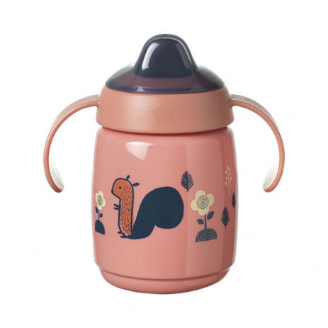 Tommee Tippee Spill-proof cup with handles and soft tip 300 ml 6m+ Pink TT.0221 from Pakostnik