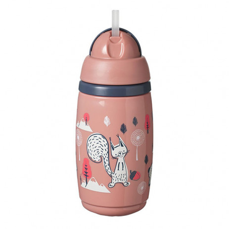 Tommee Tippee SuperStar Spill-proof tumbler with straw 266ml 12m+ Pink from Pakostnik