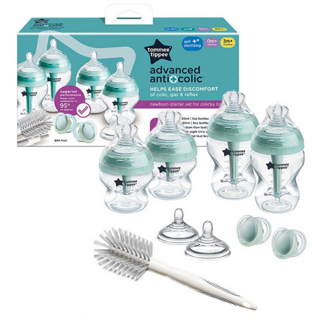 Tommee Tippee Newborn Set ANTI-COLIC+ SELF-STERILIZING TT.0036 from Pakostnik