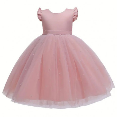 Alma Children's dress PRINCESS with pearls (5/6,6/7,9/10 years) from Pakostnik