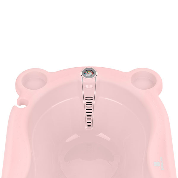 Kikkaboo Baby bathtub KAI 81 cm with thermometer, opening and shelf ...