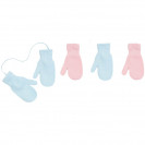 Children's gloves with 1 finger and string (10 cm / 0-2 years) 
