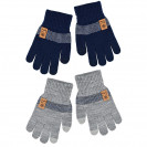 Children's gloves with 5 fingers (16 cm / 6-8 years) Bear