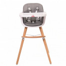 Highchair CARINO 2 in 1 Grey