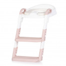 Toilet trainer seat with ladder KIDDY 18m+ Pink