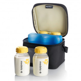 Medela Cooler 4 bottles and battery Medela