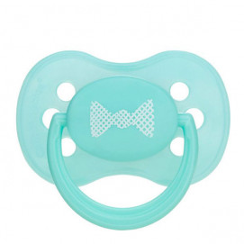 Canpol babies Silicone soother Pastelove 18m+ Turquoise