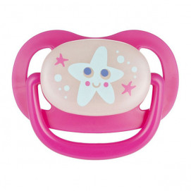 Canpol babies Anatomical silicone pacifier NATURE 0-6m Pink 22/506