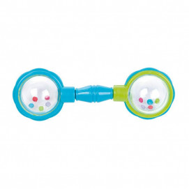 Canpol babies Baby Rattle balls with dumbbells blue/green