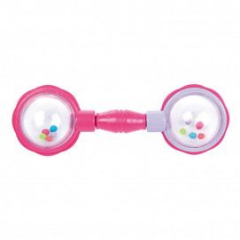 Canpol babies Baby Rattle balls with dumbbells pink/purple