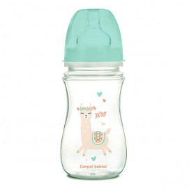 Canpol babies TOYS Wide Neck Bottle 240ml Green