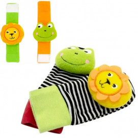 Babyjem Bracelet rattles and socks 0m+ BJ-471