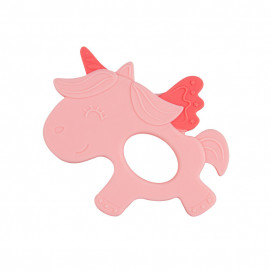 Canpol babies Silicone teether UNICORN Pink