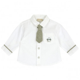 Chicco Long-sleeved shirt with tie (56,62,68,74,92 cm) 54696